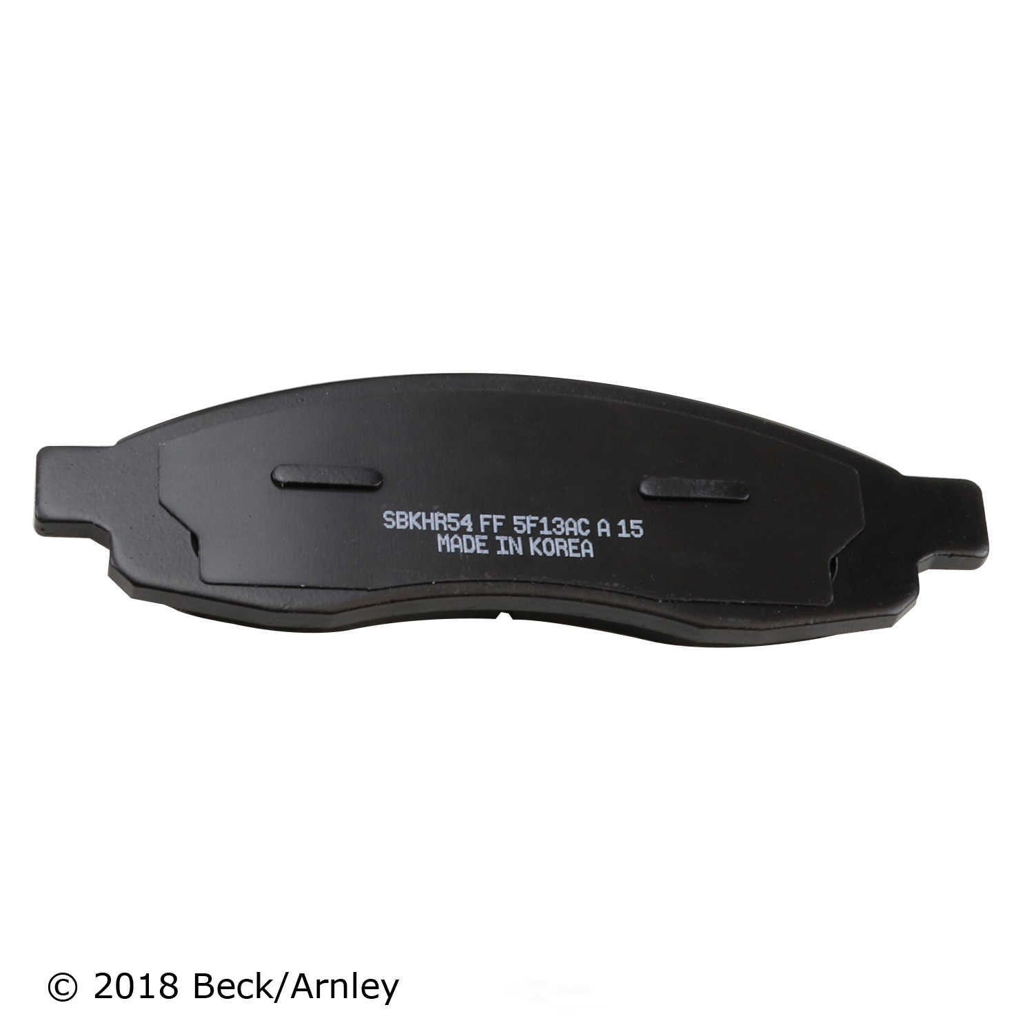 Frt OE Brake Pads  Beck/Arnley  089-1747