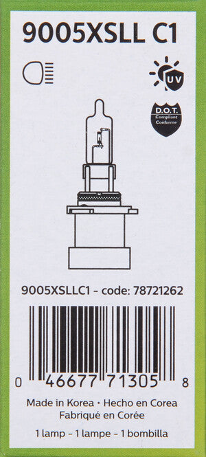 Headlight  Philips  9005XSLLC1
