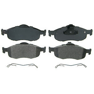 Frt Semi-Met Brake Pads  Wagner  ZX648