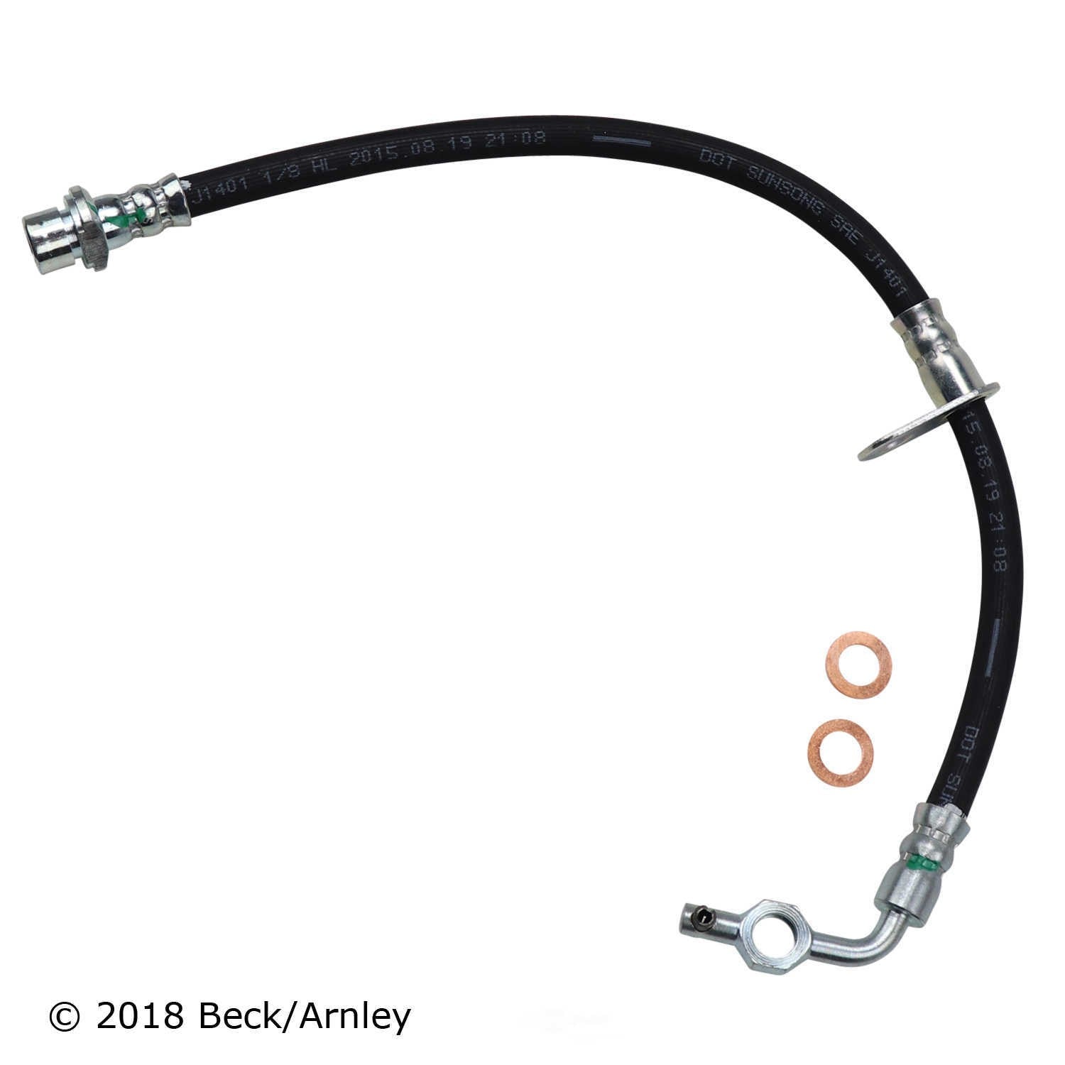 Frt Brake Hose  Beck/Arnley  073-2034