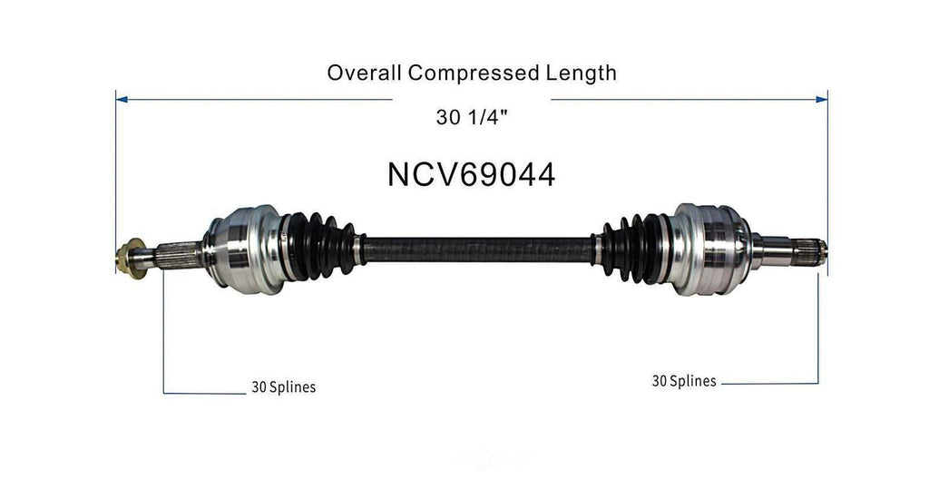 Right New CV Complete Assy   GSP North America   NCV69044