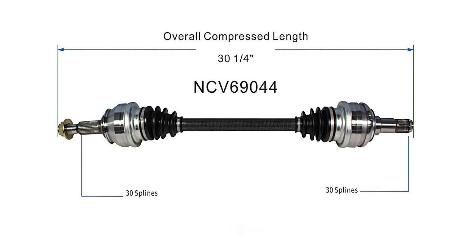 Right New CV Complete Assy   GSP North America   NCV69044