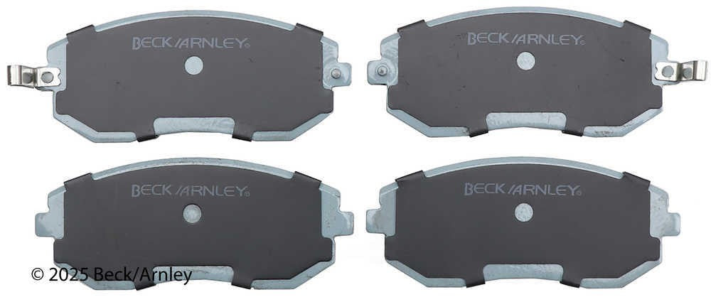 Frt Prem Brake Pads  Beck/Arnley  085-1702
