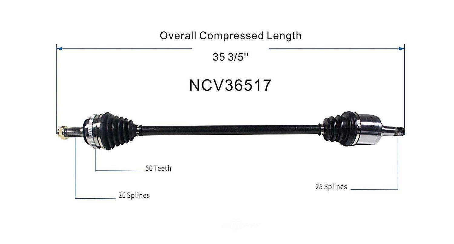 Left New CV Complete Assy   GSP North America   NCV36517