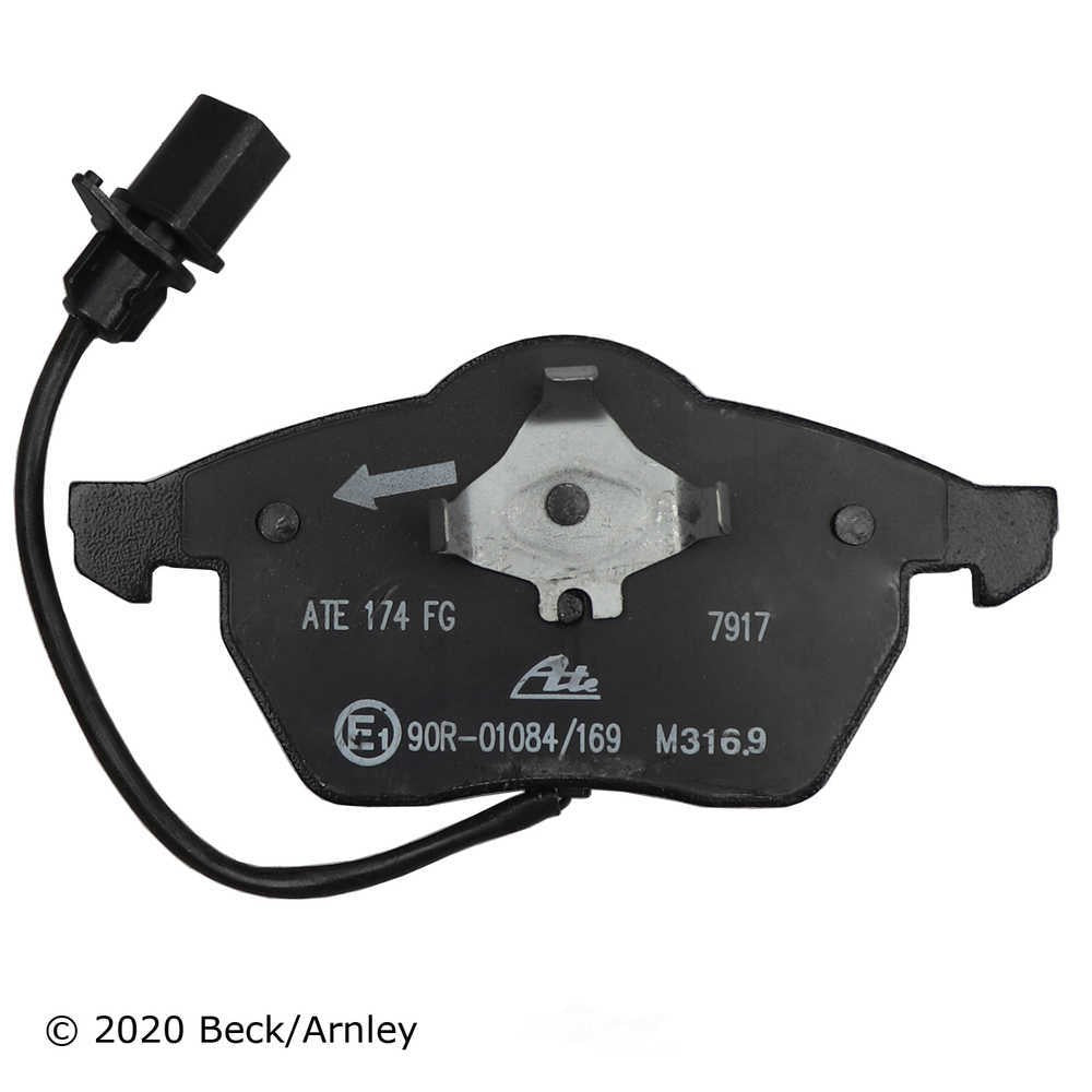 Frt OE Brake Pads  Beck/Arnley  089-1608