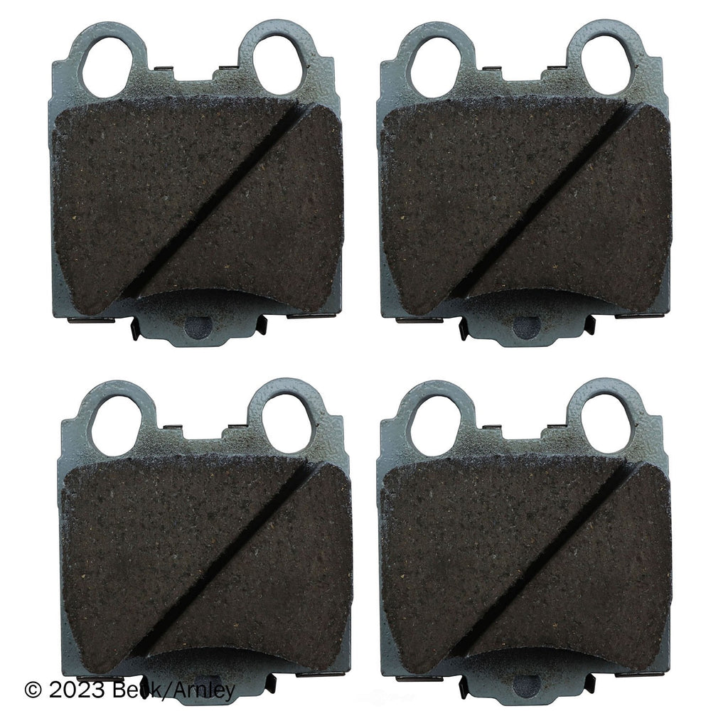 Rr Prem Brake Pads  Beck/Arnley  085-1611