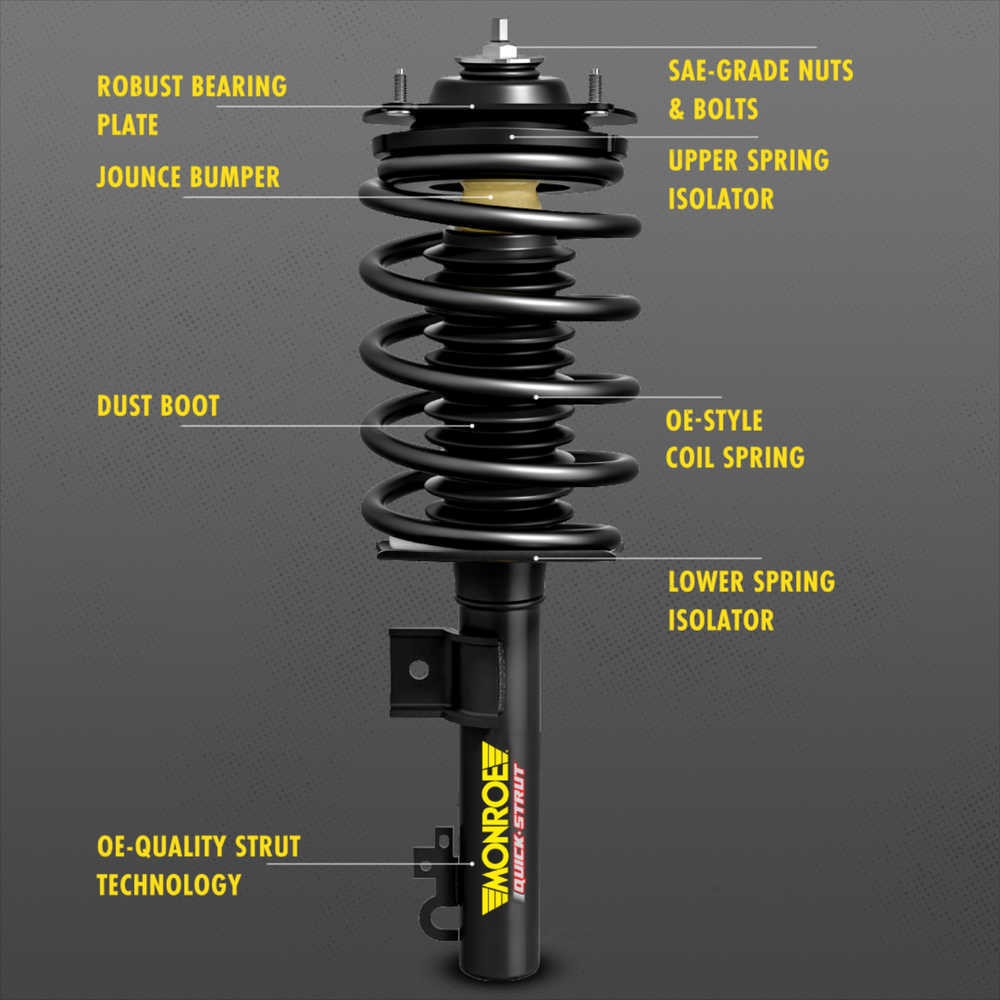 Frt Quick Strut Assy  Monroe  173057