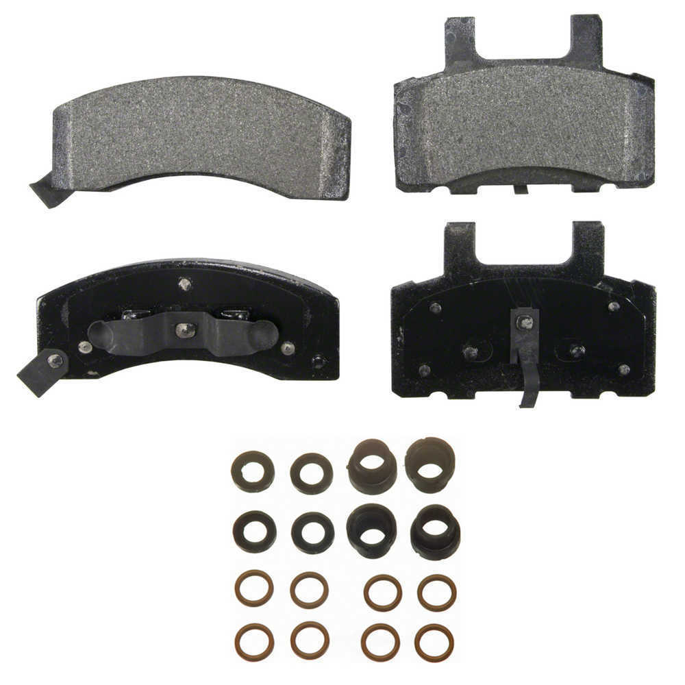 Frt Semi-Met Brake Pads  Wagner  ZX370