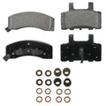 Frt Semi-Met Brake Pads  Wagner  ZX370