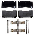 Frt Super Prem Ceramic Brake Pads  Centric Parts  105.21950