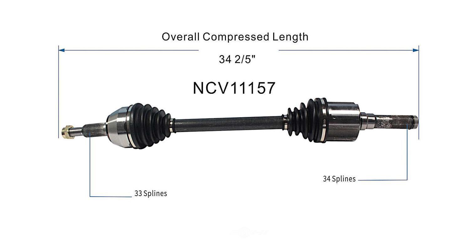 Right New CV Complete Assy   GSP North America   NCV11157