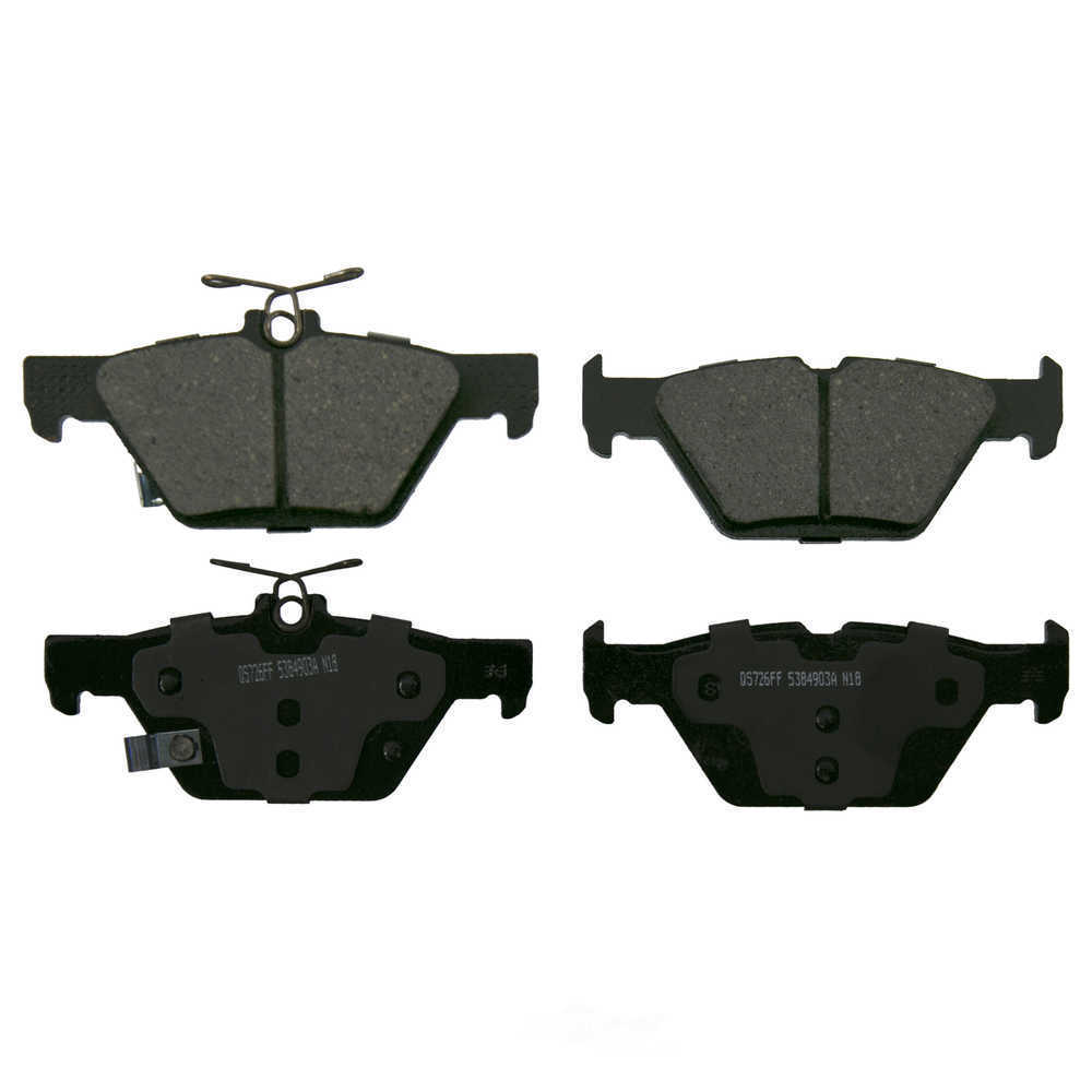 Wagner New Quickstop Ceramic Brake Pad ZD1808