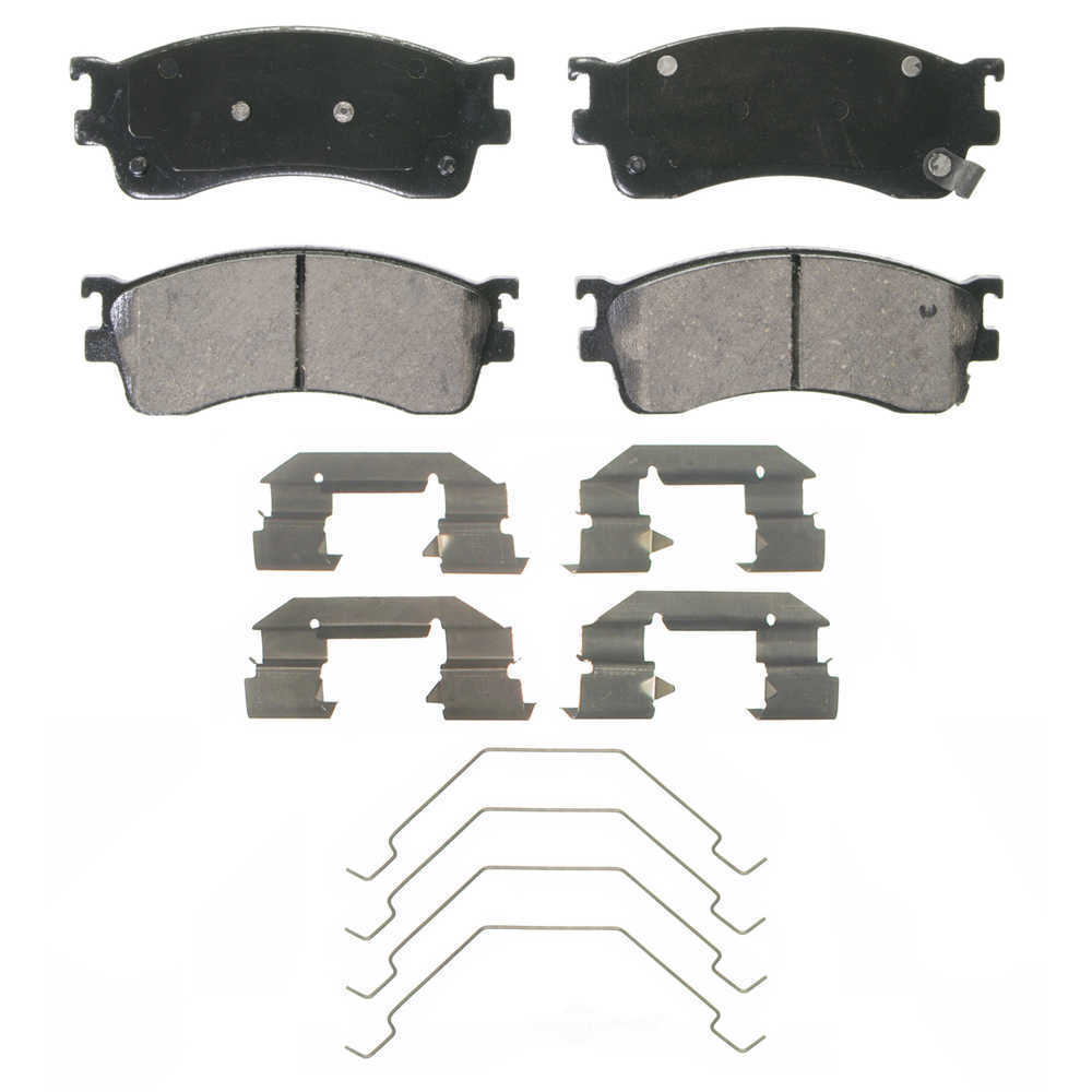 Frt Ceramic Brake Pads  Wagner  ZD893