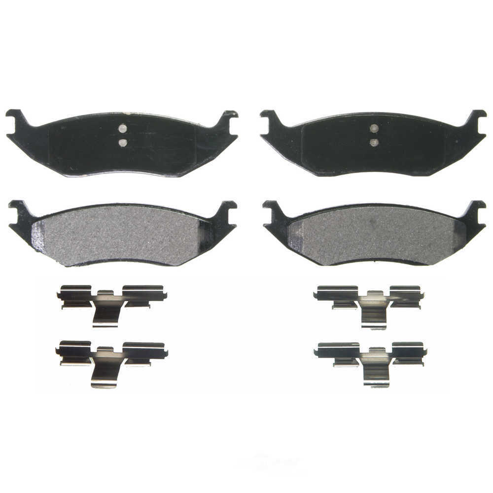 WAGNER Semi-Metallic Brake Pad ZX967