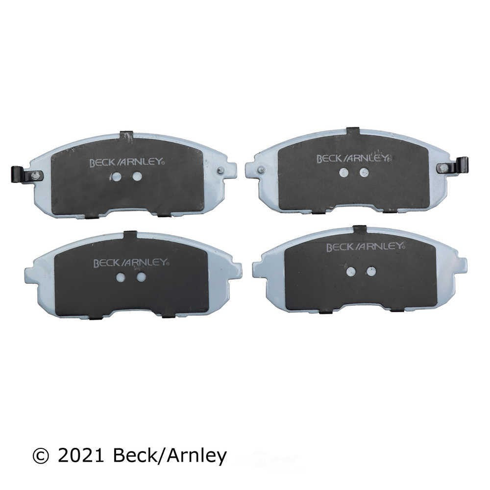 Frt Prem Brake Pads  Beck/Arnley  085-1514