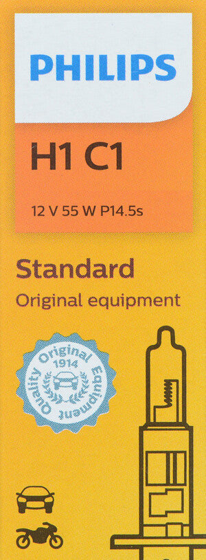 Headlight  Philips  H1C1