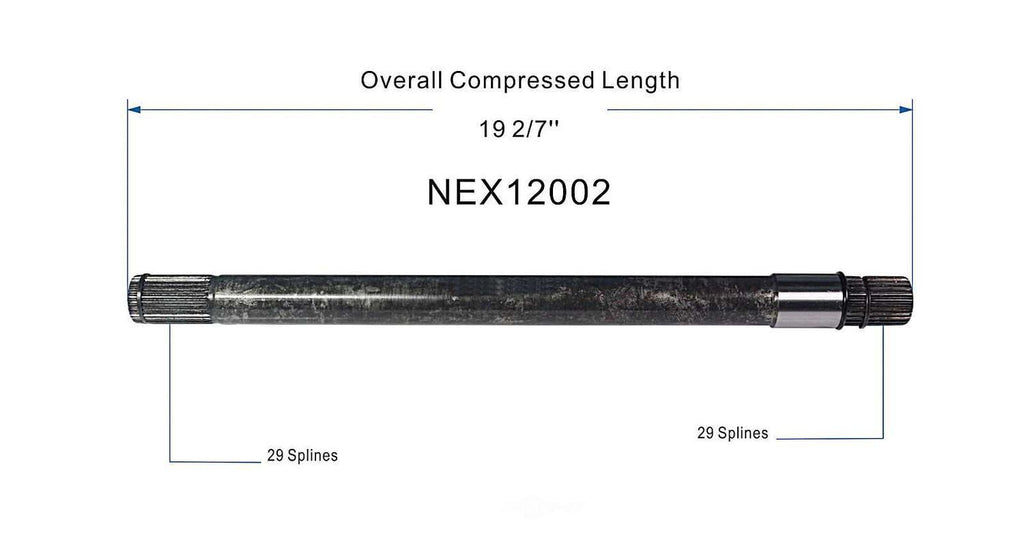 CV Intermediate Shaft   GSP North America   NEX12002