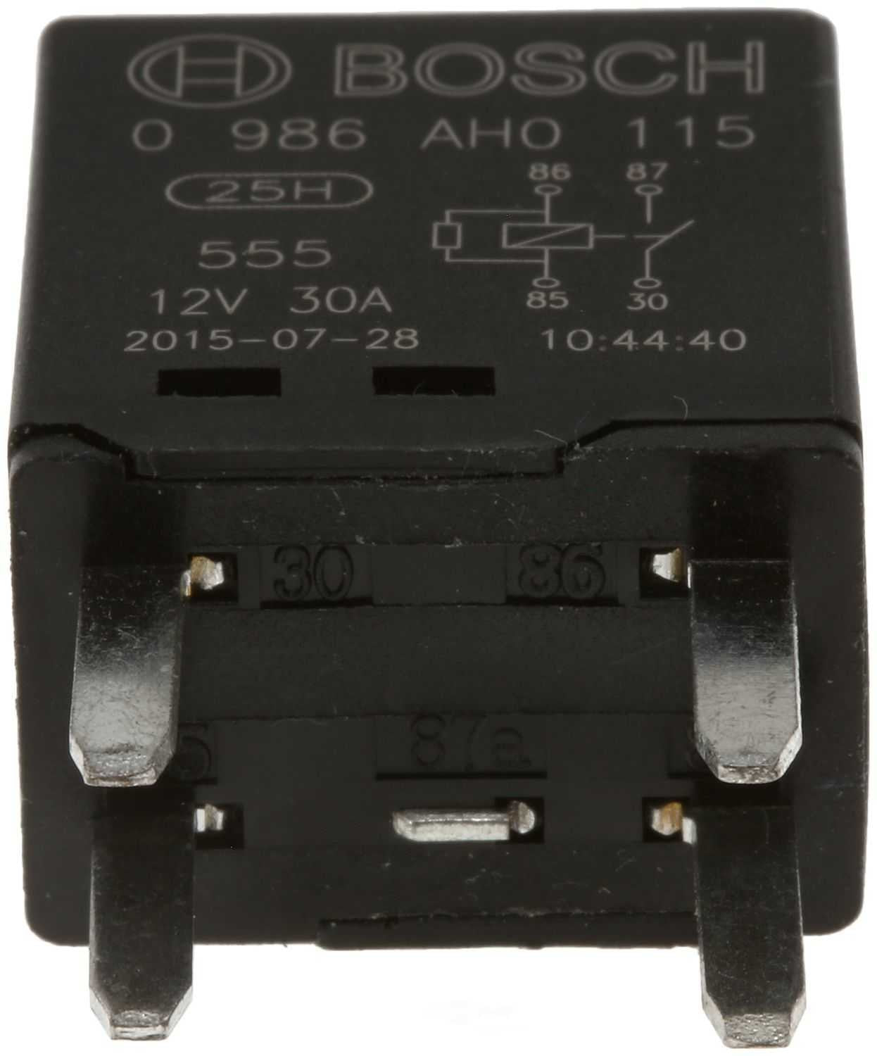 Horn Relay  Bosch  0986AH0115