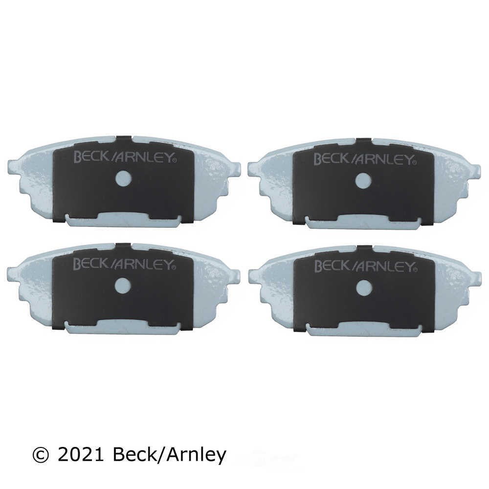 Rr Prem Brake Pads  Beck/Arnley  085-1782