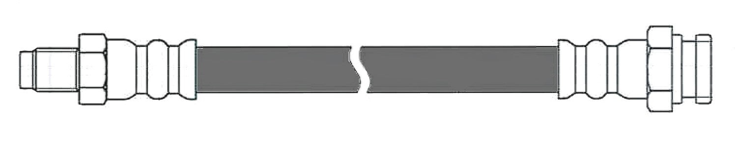 Rr Brake Hose  Centric Parts  150.04353