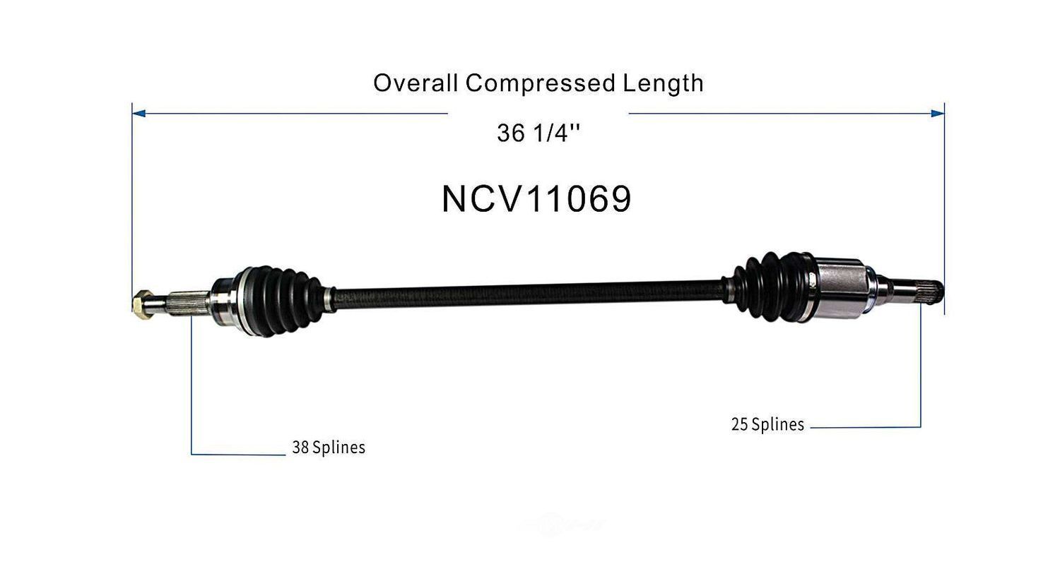 Right New CV Complete Assy   GSP North America   NCV11069
