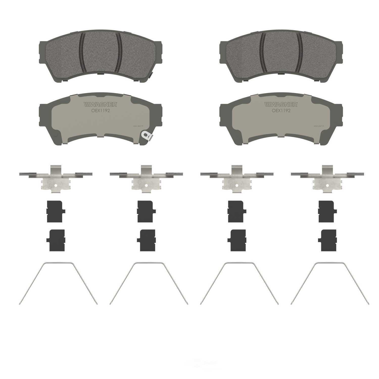 Wagner Premium OEX Ceramic Brake Pad OEX1192