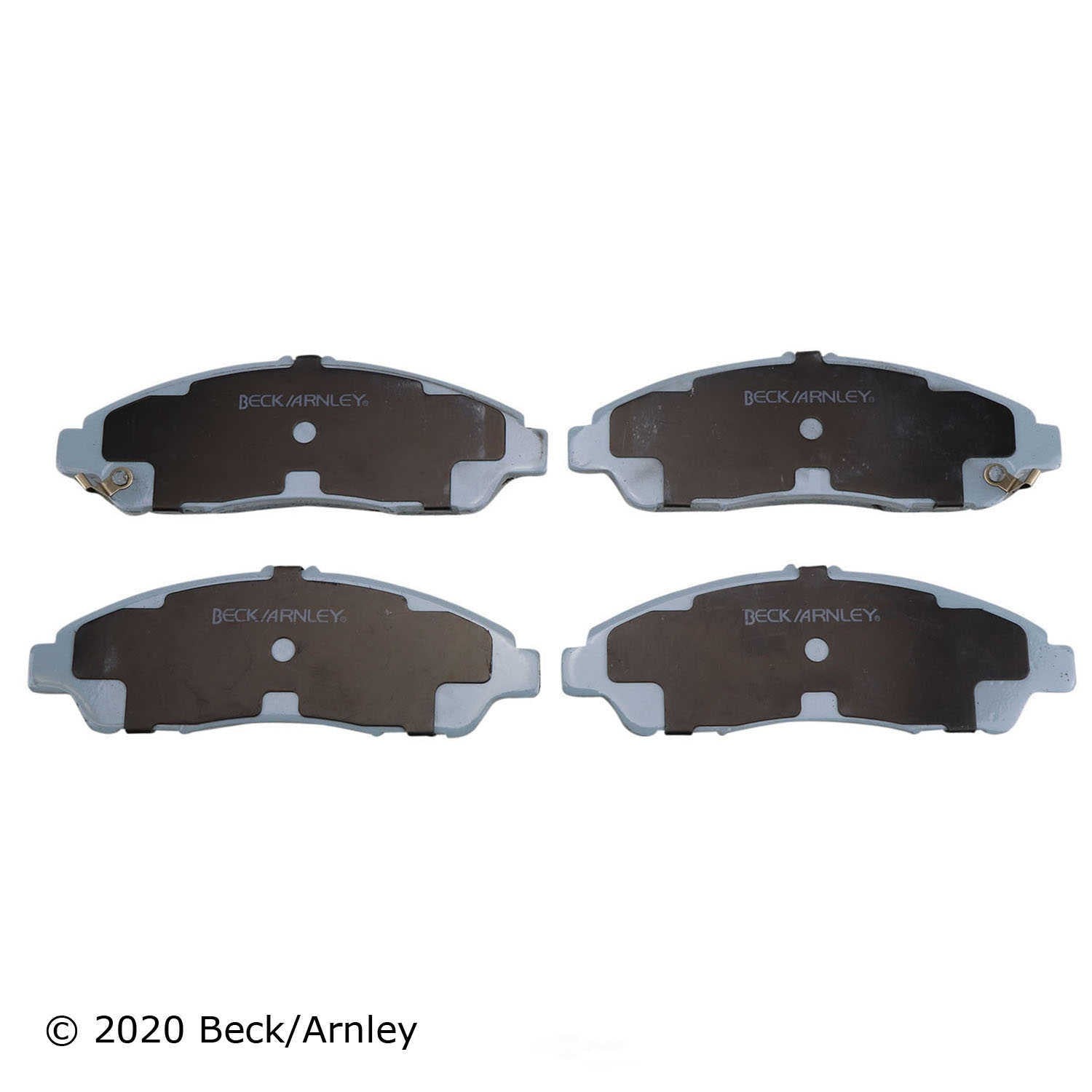 Frt Prem Brake Pads  Beck/Arnley  085-1934