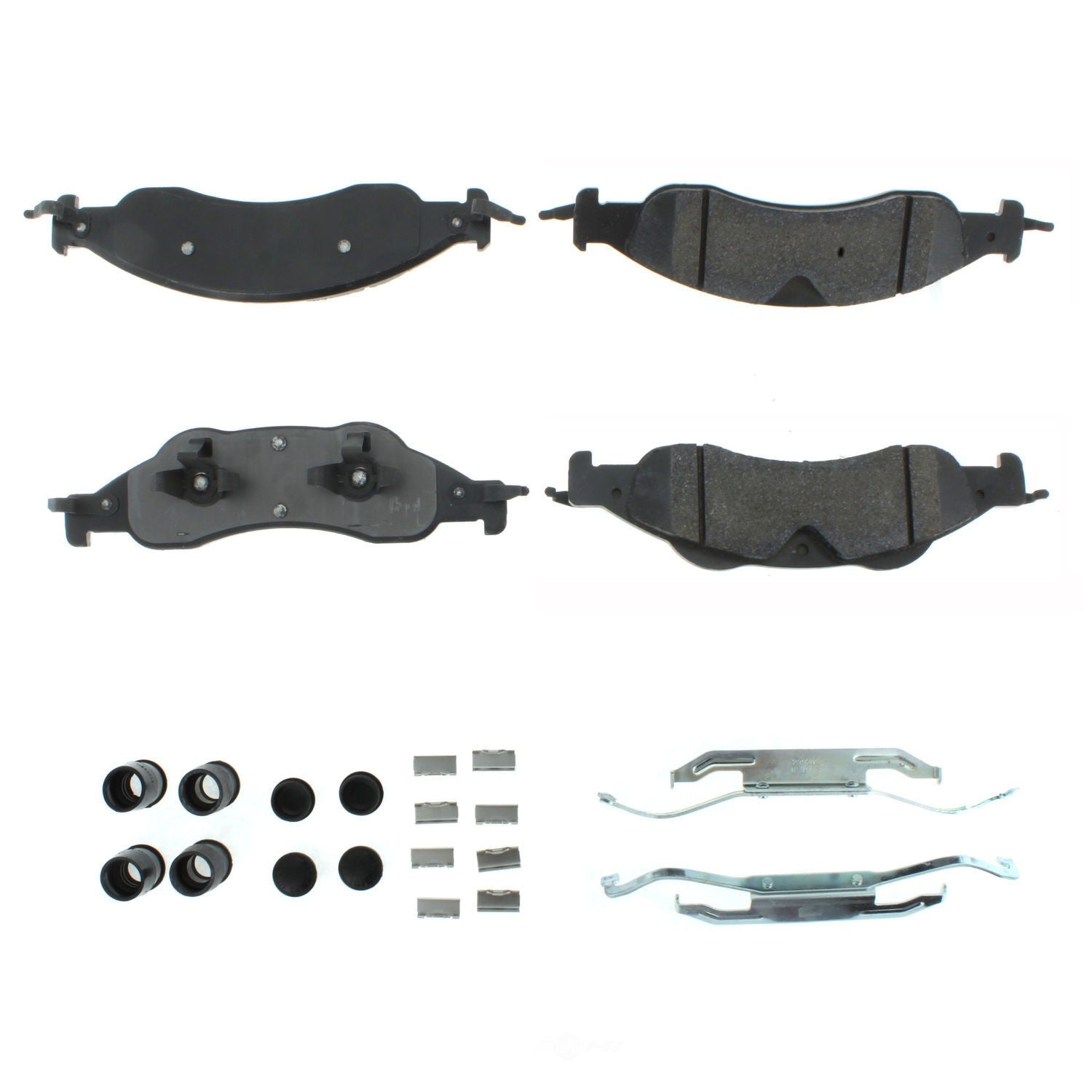 Frt Severe Duty Semi-Met Prem Brake Pads  Centric Parts  106.12780