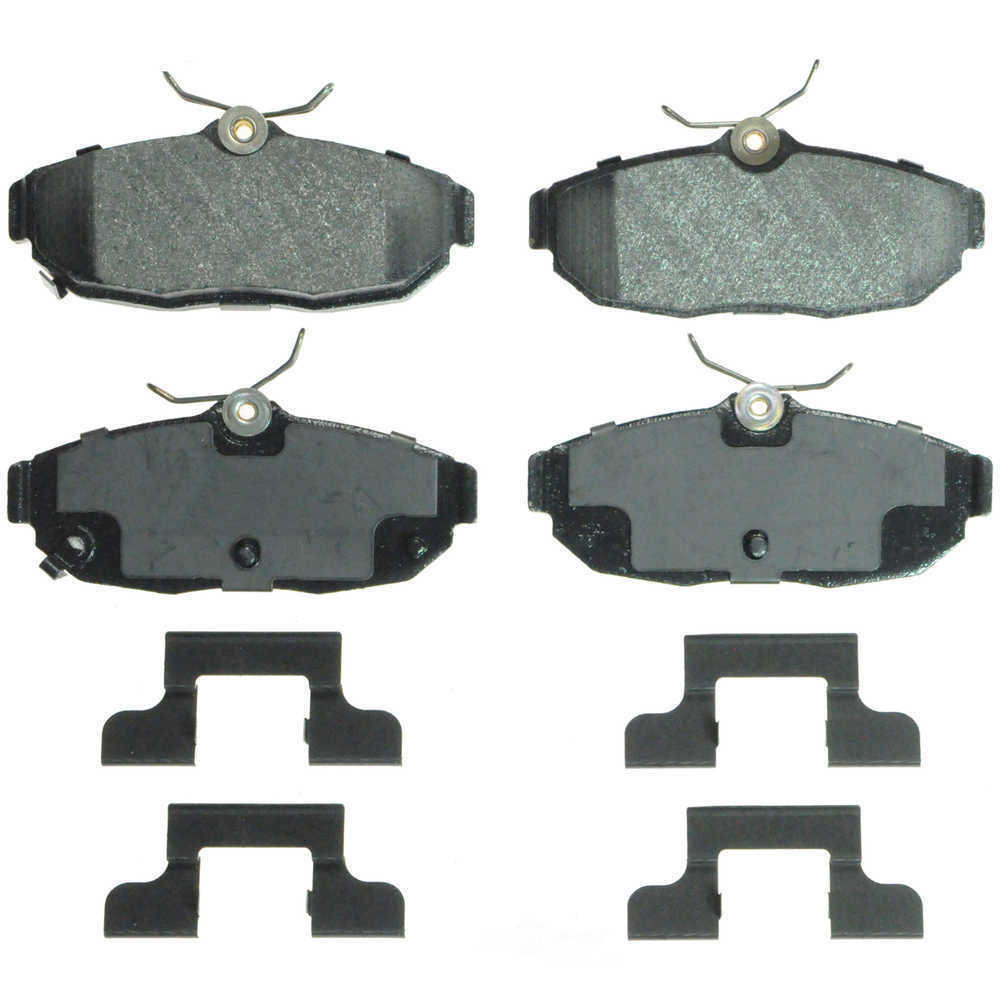 Rr Semi-Met Brake Pads  Wagner  ZX1562
