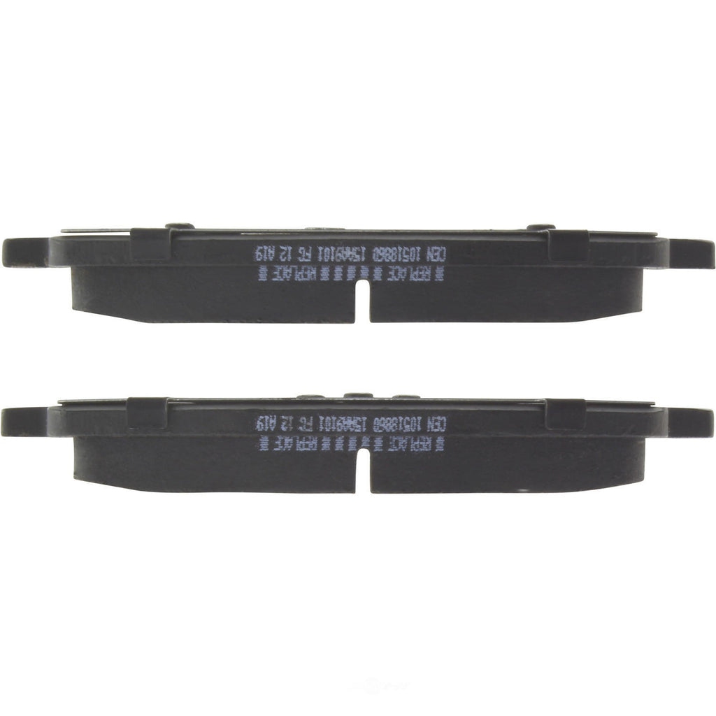 Frt Super Prem Ceramic Brake Pads  Centric Parts  105.18860