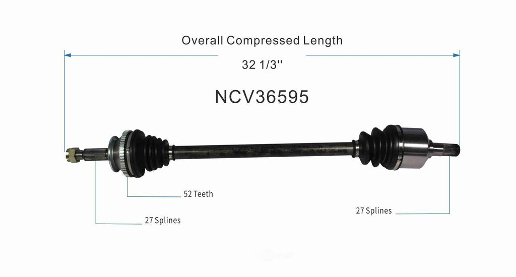 New CV Complete Assy   GSP North America   NCV36595
