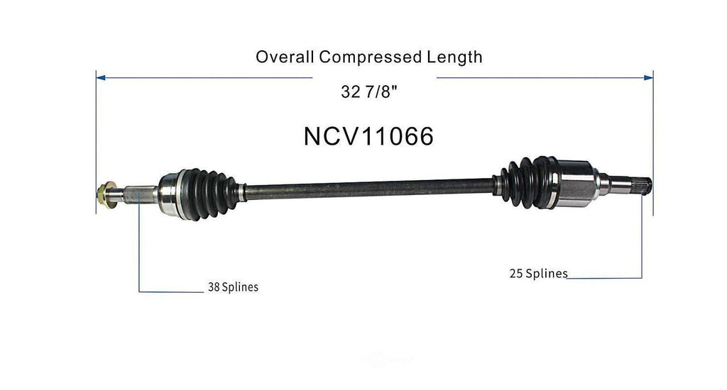 Left New CV Complete Assy   GSP North America   NCV11066