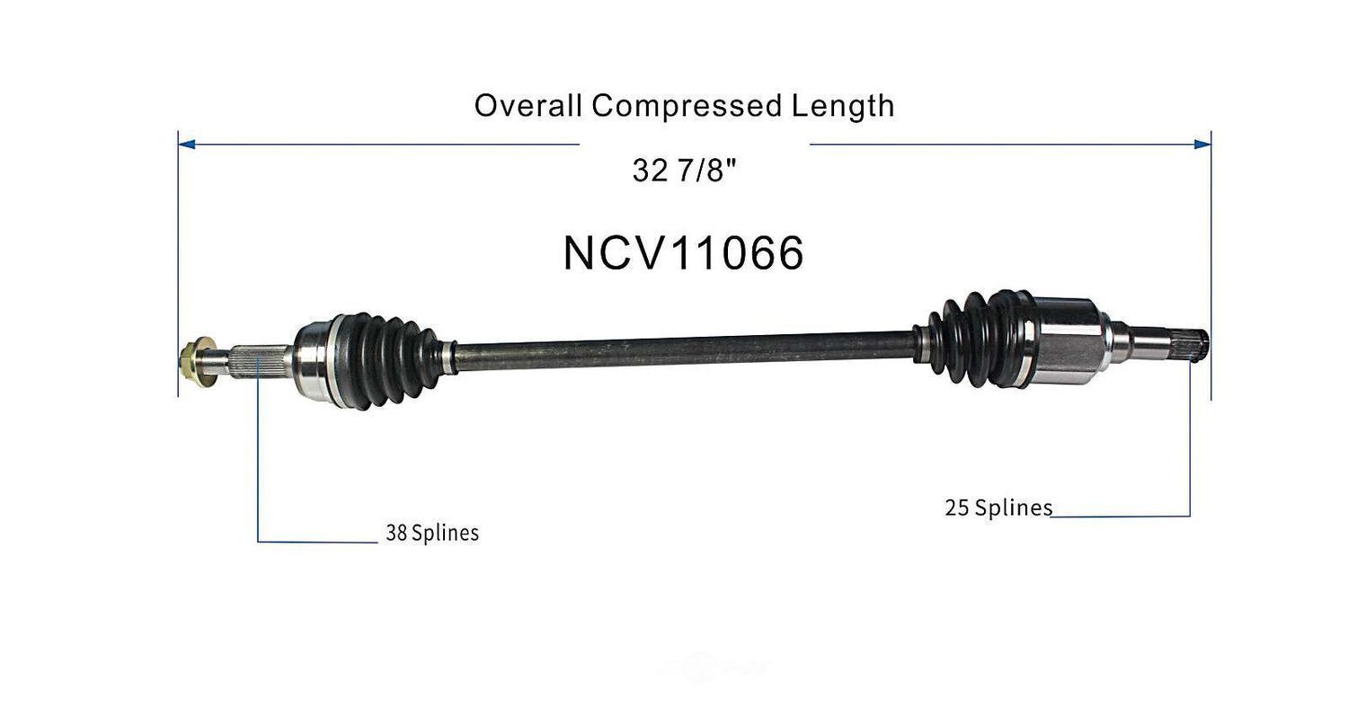 Left New CV Complete Assy   GSP North America   NCV11066