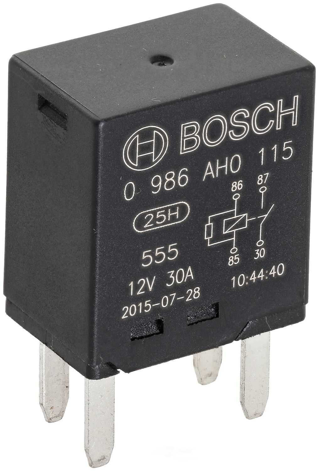 Horn Relay  Bosch  0986AH0115