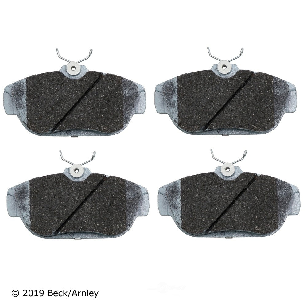 Frt Prem Brake Pads  Beck/Arnley  085-1456