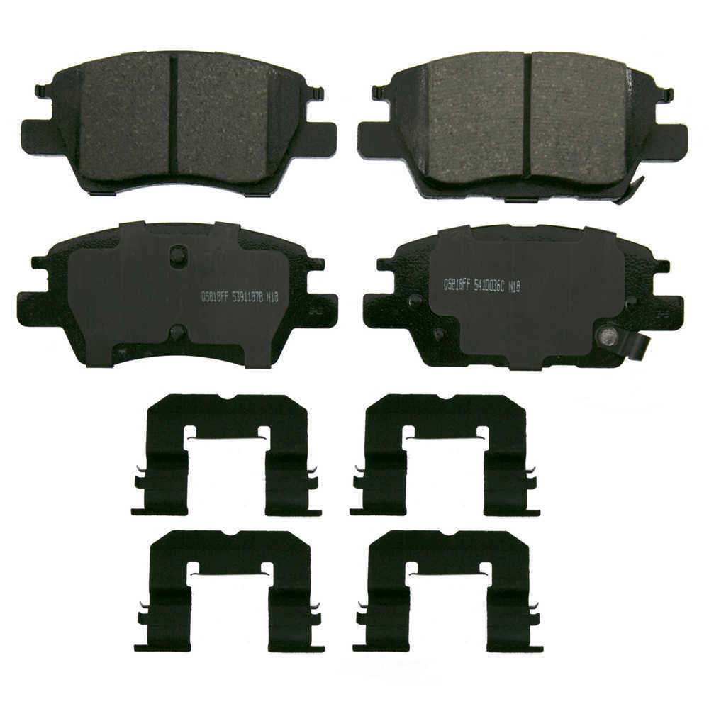 Wagner New Quickstop Ceramic Brake Pad ZD1844