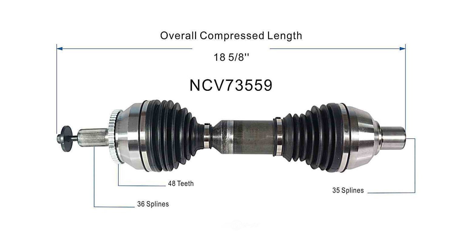 Left New CV Complete Assy   GSP North America   NCV73559