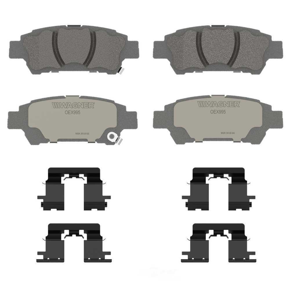 Wagner Premium OEX Ceramic Brake Pad OEX995