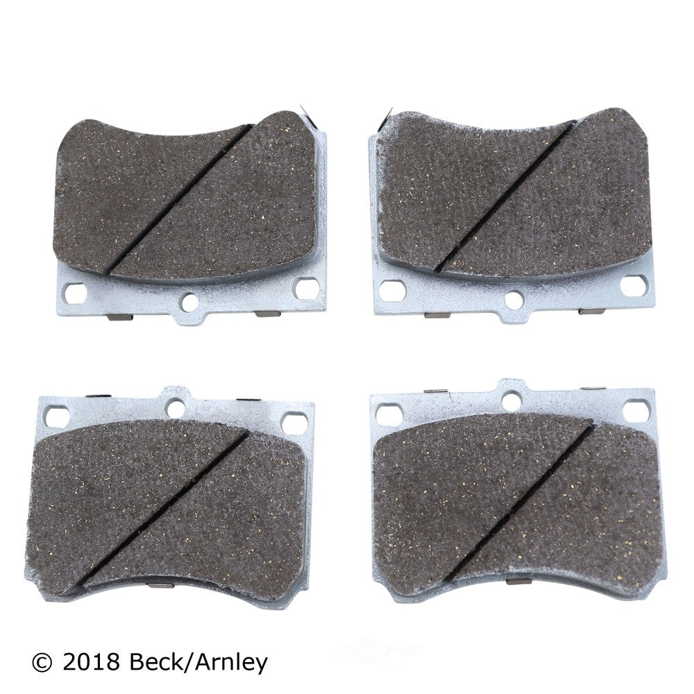 Frt Prem Brake Pads  Beck/Arnley  085-1396