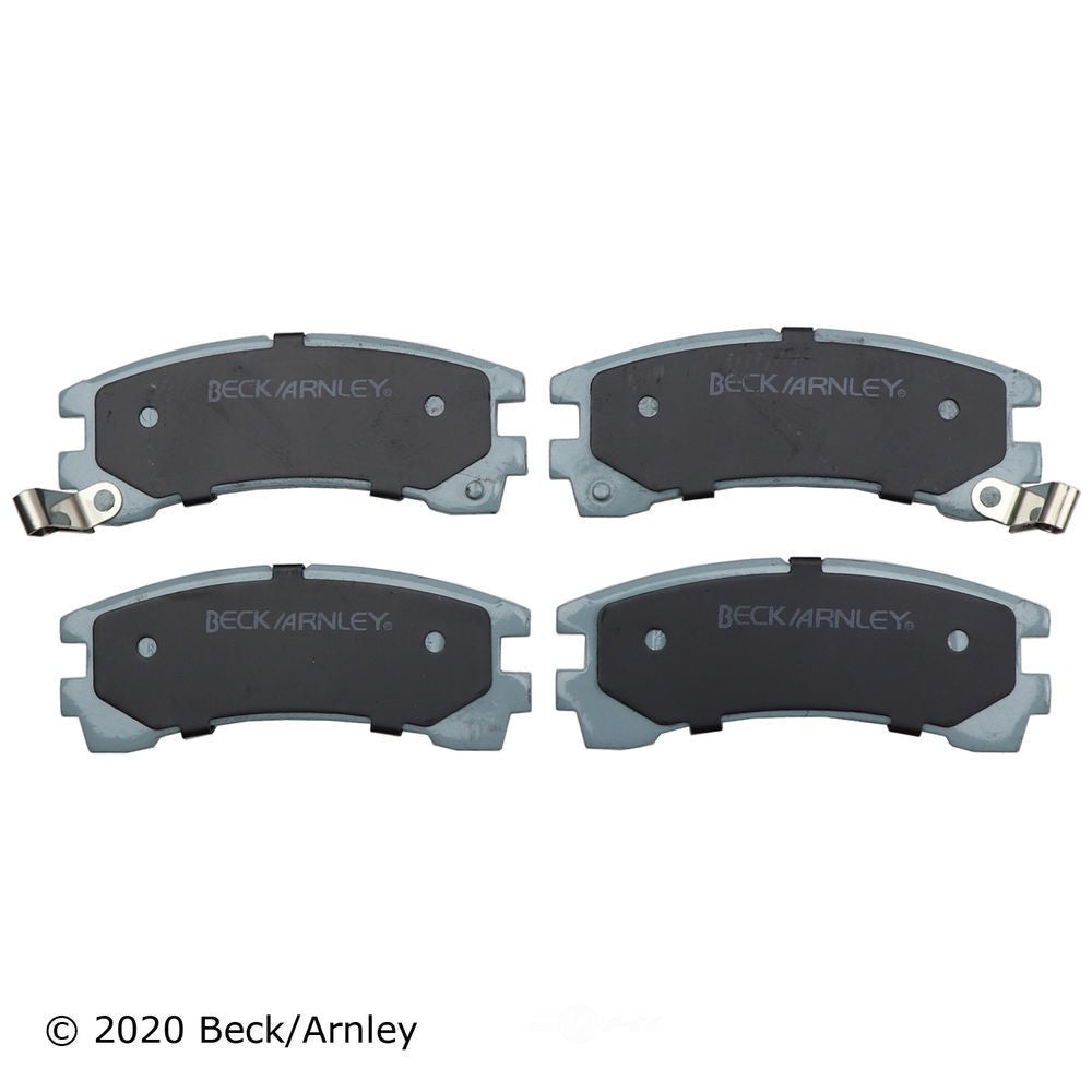 Rr Prem Brake Pads  Beck/Arnley  085-1372