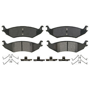 Rr Semi-Met Brake Pads  Wagner  ZX1046