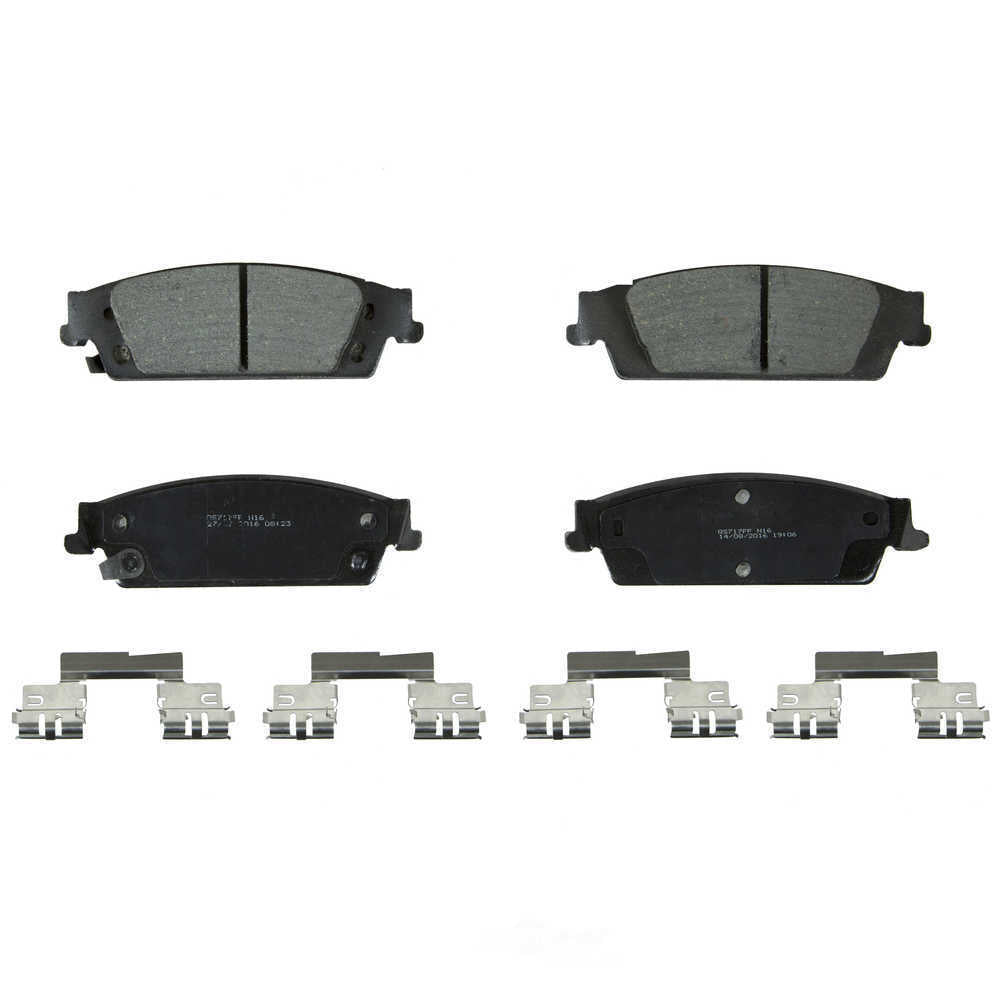 Wagner New Quickstop Ceramic Brake Pad ZD1707