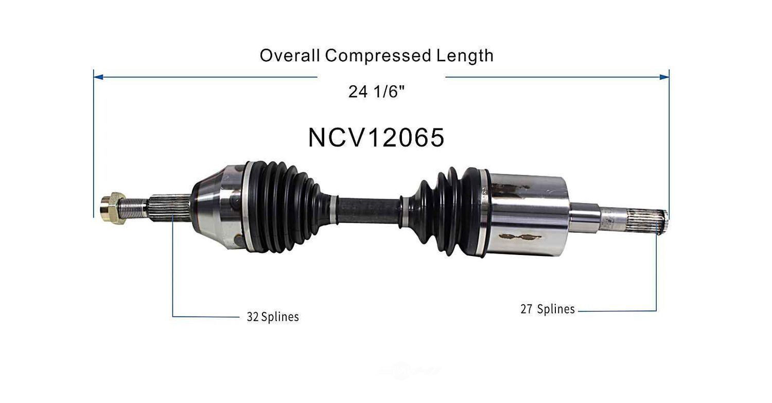 Left New CV Complete Assy   GSP North America   NCV12065