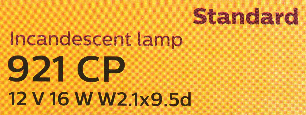 Turn Signal Light  Philips  921CP