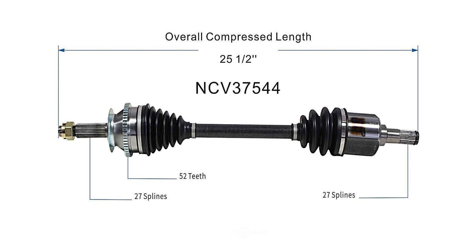 Left New CV Complete Assy   GSP North America   NCV37544
