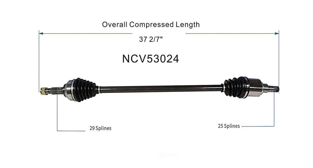 Right New CV Complete Assy   GSP North America   NCV53024