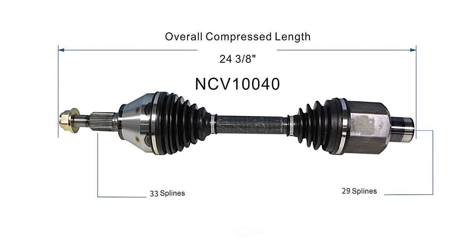 New CV Complete Assy   GSP North America   NCV10040