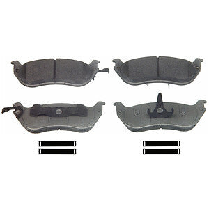 Rr Semi-Met Brake Pads  Wagner  ZX674
