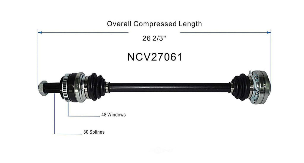 Right New CV Complete Assy   GSP North America   NCV27061
