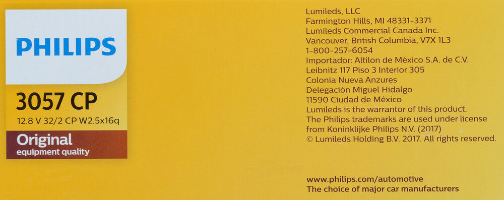 Turn Signal Light  Philips  3057CP